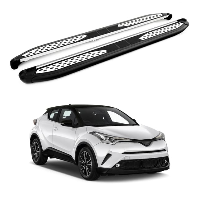 Turtle Kompatibel Mit Toyota C-hr (ax10/ax50) 2017-2025 Trittbrett Plus Schwarz