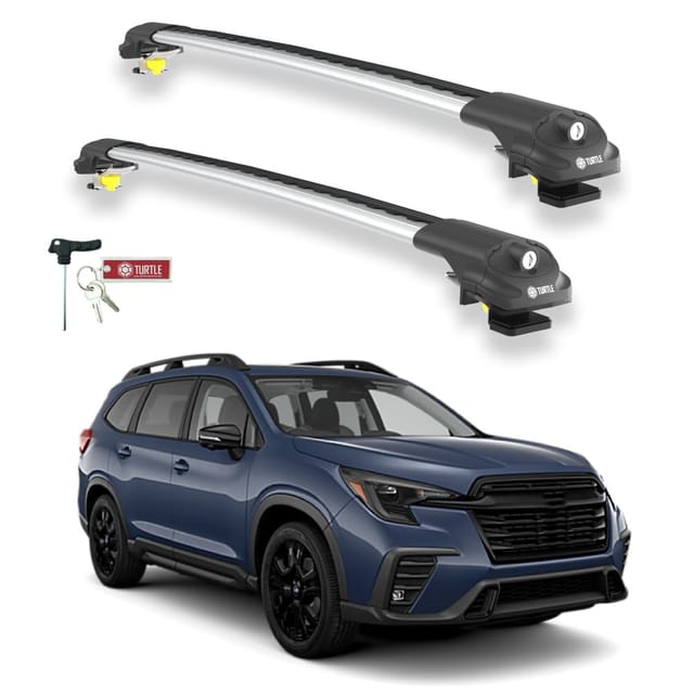 Turtle Kompatibel Mit Subaru Ascent 2019-2025 Dachträger Air1 Grau