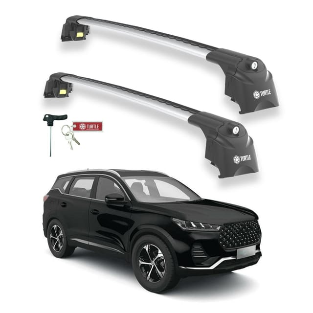 Turtle Kompatibel Mit Chery Tiggo 7 Pro 2020-2024 Dachträger Air2 Grau