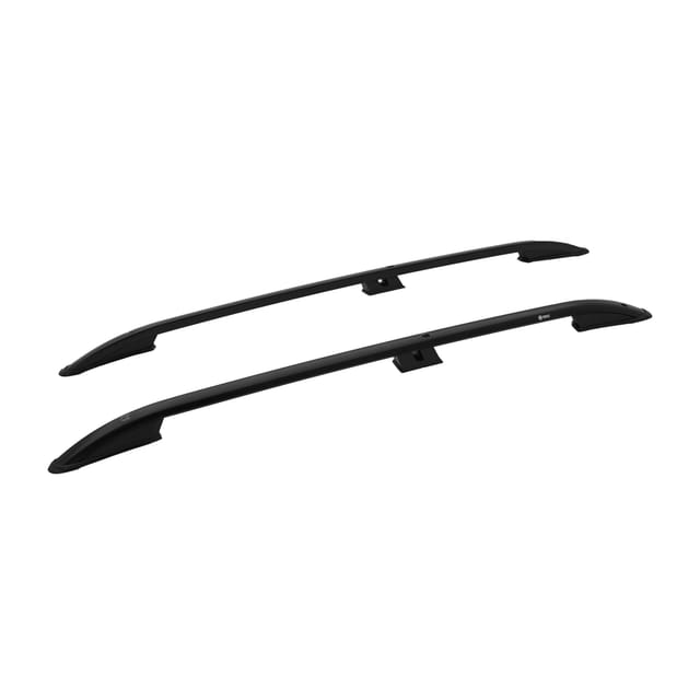 Turtle Kompatibel Mit Volkswagen Caddy (2k) 2003-2019 / Kurze Version Dachreling Crown Schwarz