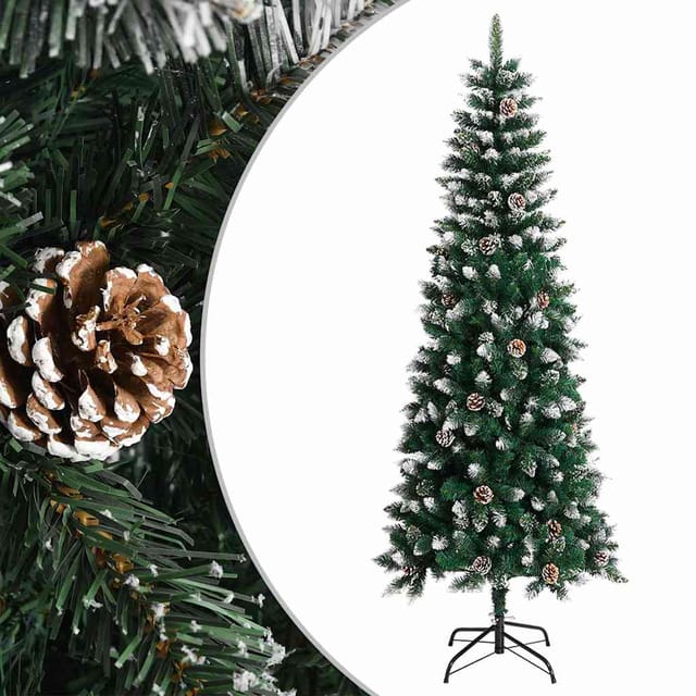 Vidaxl Künstlicher Weihnachtsbaum Mit Ständer Grün 240 Cm Pvc