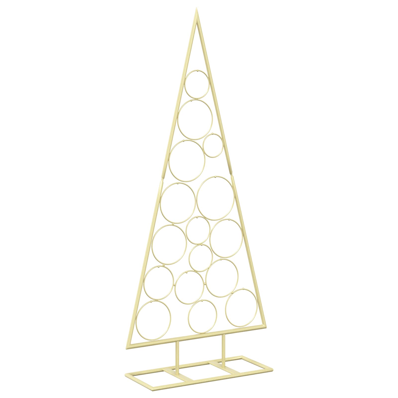 Metall-weihnachtsbaum Mit Rundem Ständer Kuopio 125 Cm Stahl Vidaxl