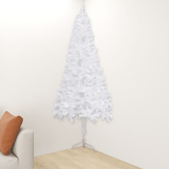 Künstliche Weihnachtsbäume Pvc, Steel White Vidaxl