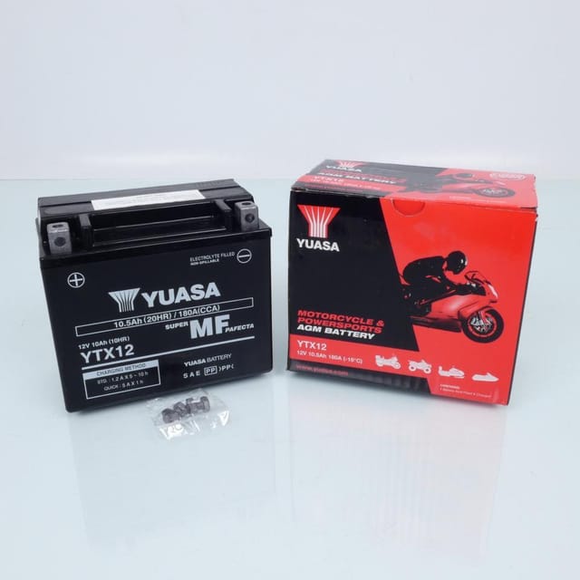 Batterie Sla Yuasa Für Motorrad Aprilia 900 Smv Dorsoduro Abs