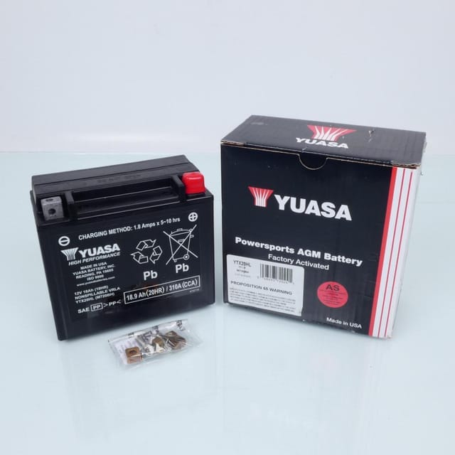 Batterie Sla Yuasa Für Motorrad Indian 1800 Challenger 1768 108ci