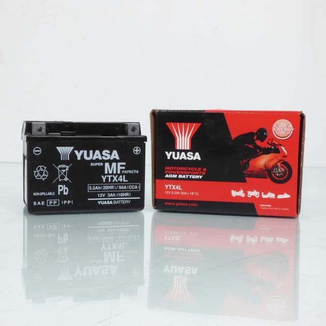 Batterie Sla Yuasa Für Roller Pgo 125 Tigra I 2012 Neu