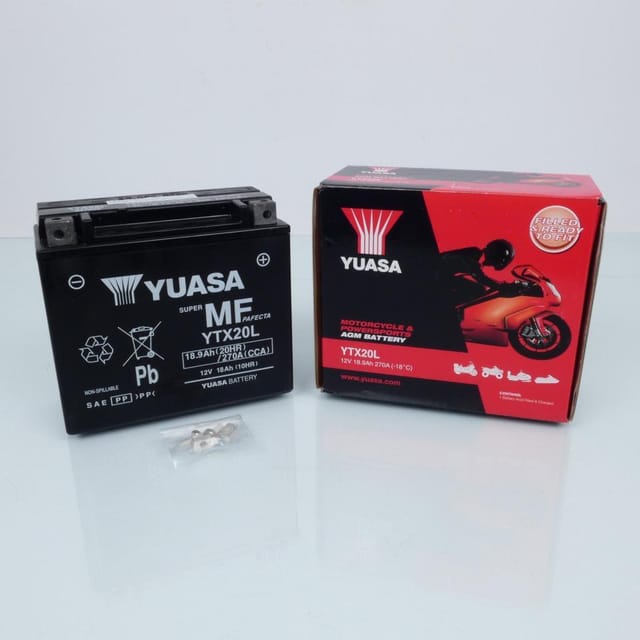 Batterie Sla Yuasa Für Motorrad Harley Davidson 1745 Flsb Sport