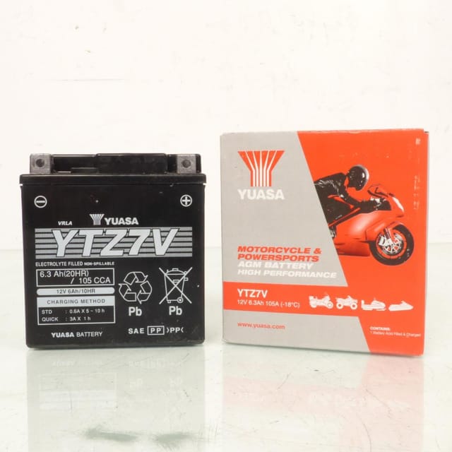 Batterie Sla Yuasa Für Roller Yamaha 125 Ypr X-max Abs 2021 Bis