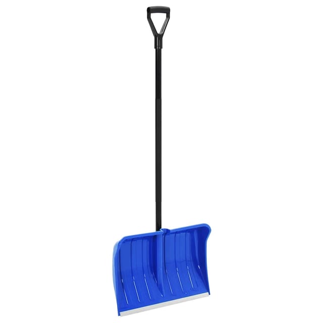 Schneeschaufel Blau 147 Cm Metall Vidaxl