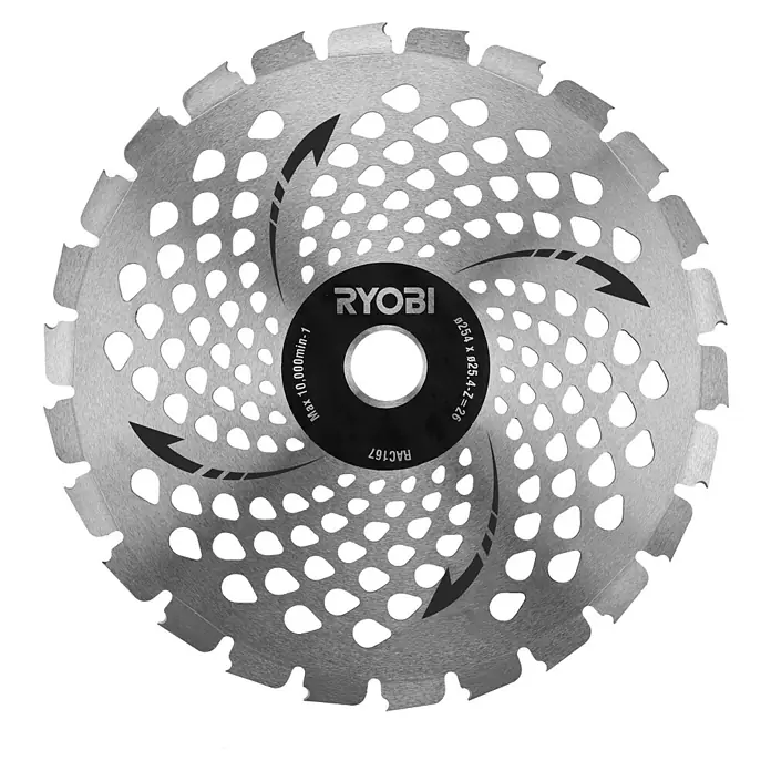 Ryobi Sägeblatt RAC167 (1 Stk., Passend für: Akku-Sensen RY18BCX26A und RY36BCX30A)