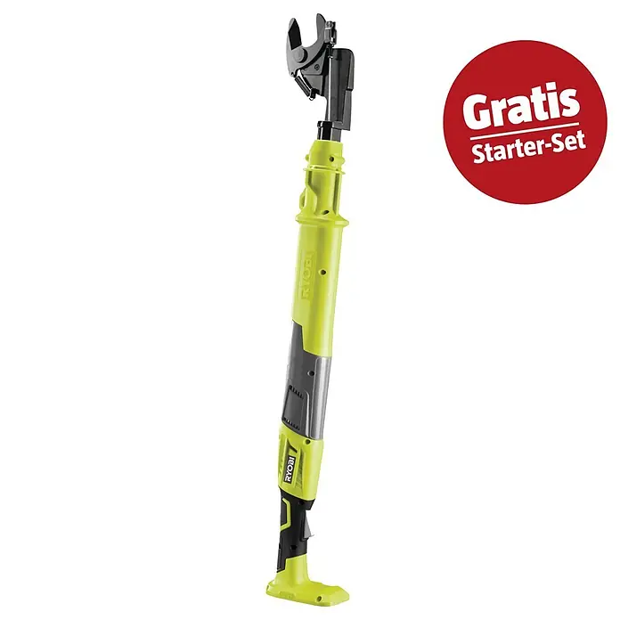 Ryobi ONE+ Maschinen-Set (Akku-Astschere OLP1832BX,18V, 4 Ah Akku & 2A Ladegerät)
