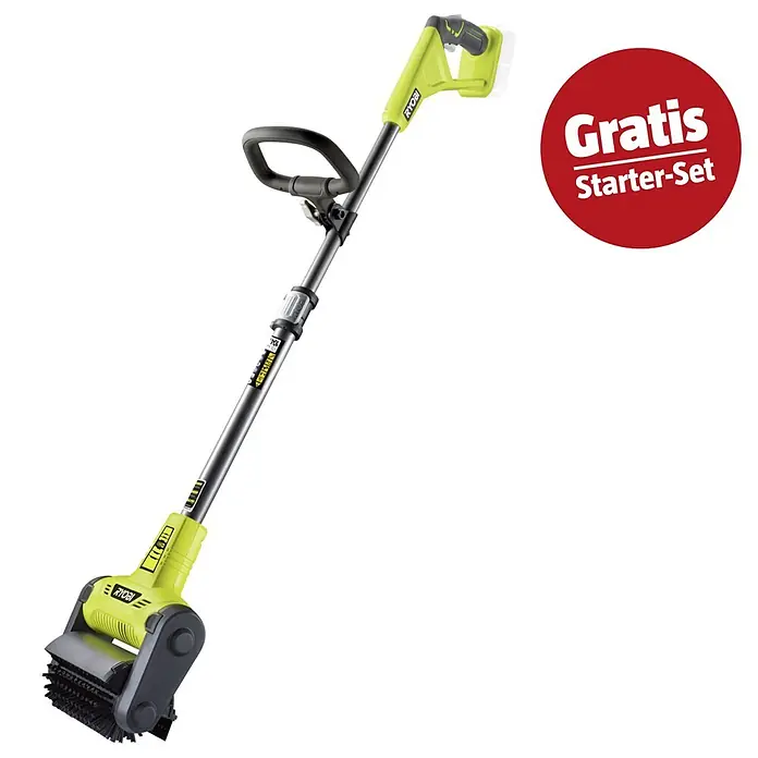 Ryobi ONE+ Maschinen-Set (Oberflächenreiniger RY18PCB-0 + gratis Starter-Kit)