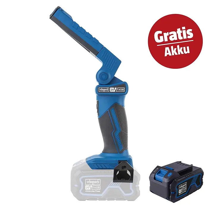 Scheppach IXES 20V LED-Arbeitsleuchten-Set C-WL20-X