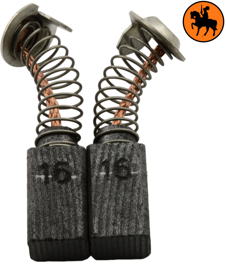 Carbon Brushes for Hitachi/HiKOKI JDH26 / DH 18V 6.5x7.5x13 mm Auto Stop 999-021