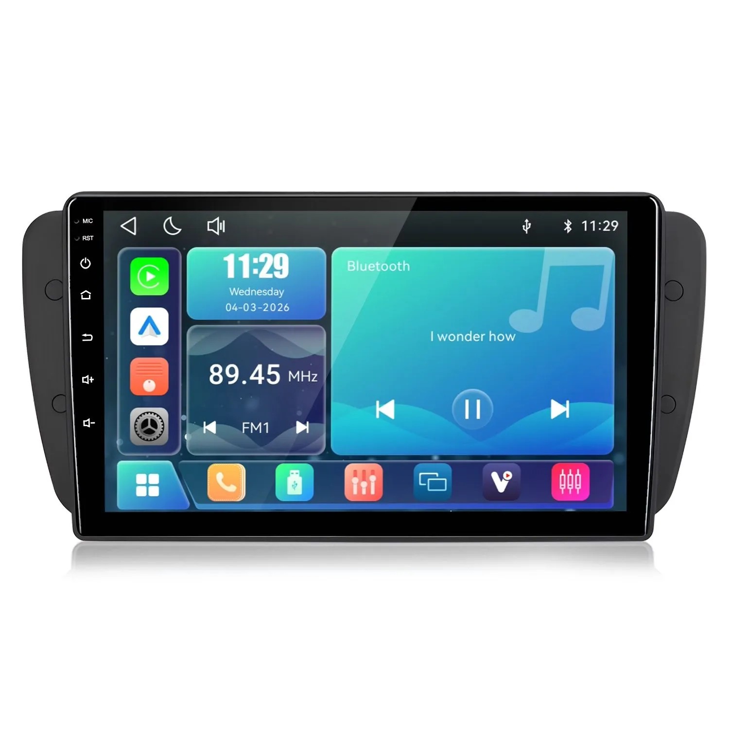 Junsun Autoradio Für Seat Ibiza 2009-2013 Linux