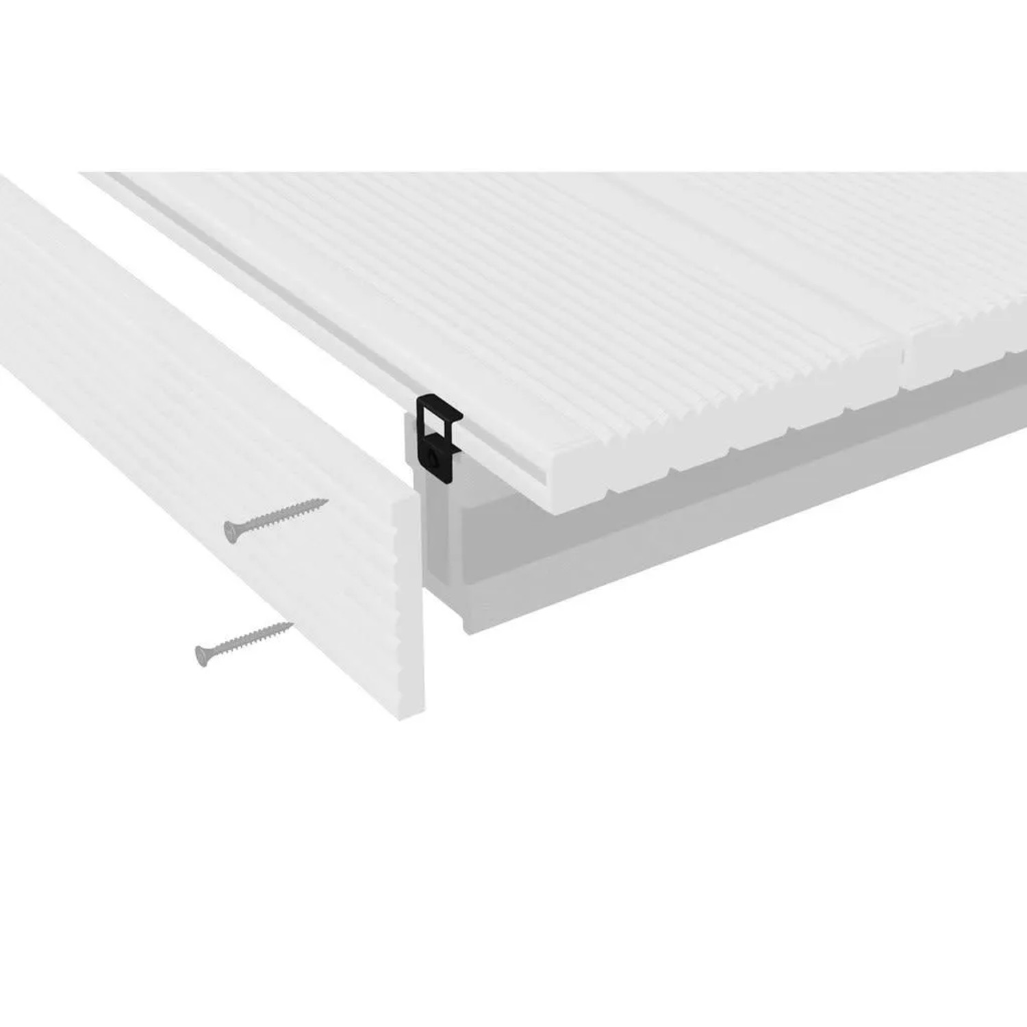 TraumGarten DreamDeck WPC Abschlussclipse