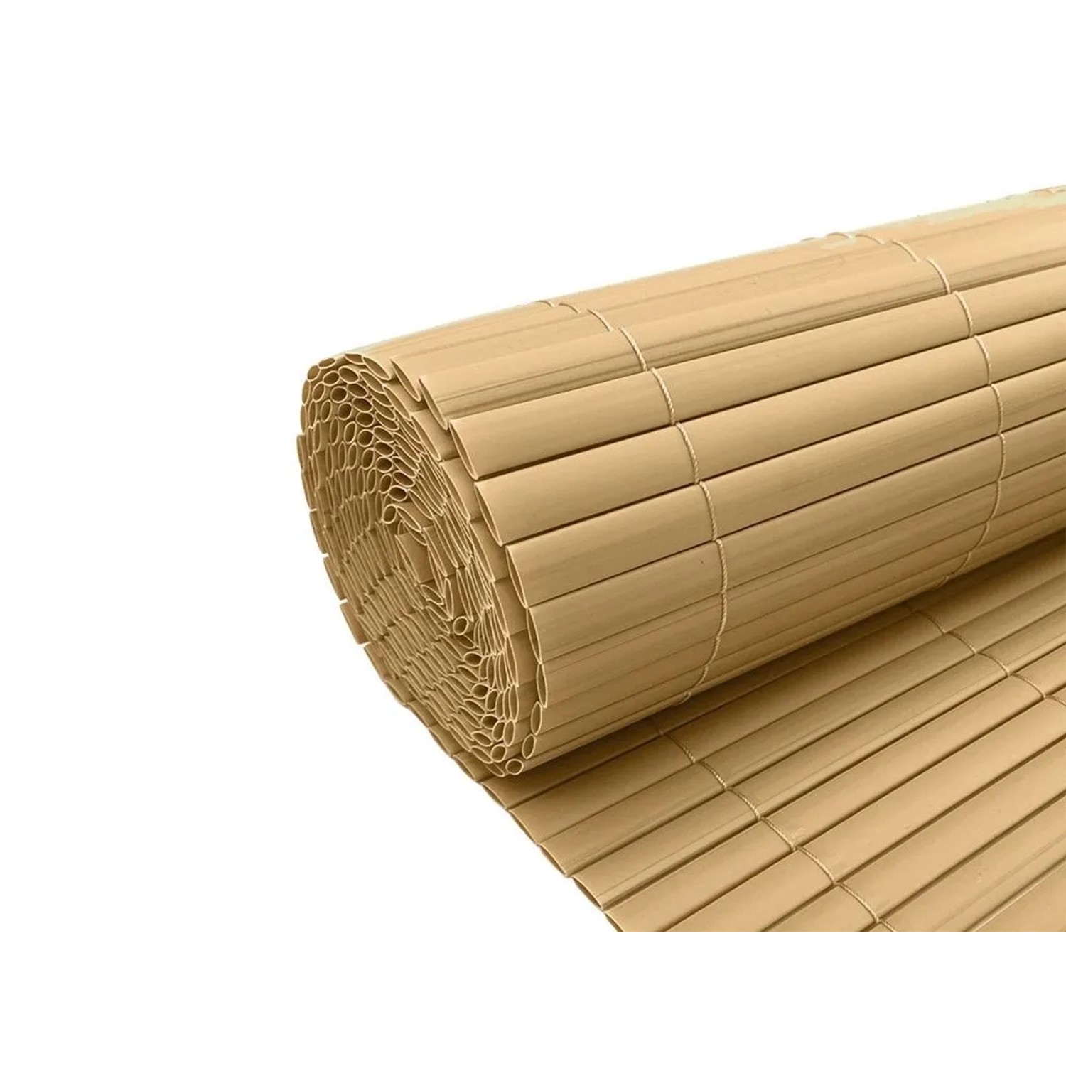 Outgarden PVC-Sichtschutzzaun Sichtschutzmatte Beige 300 x 120 cm