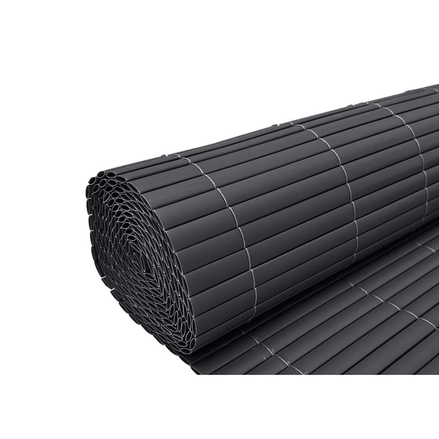 Outgarden PVC-Sichtschutzzaun Sichtschutzmatte Anthrazit 300 x 120 cm