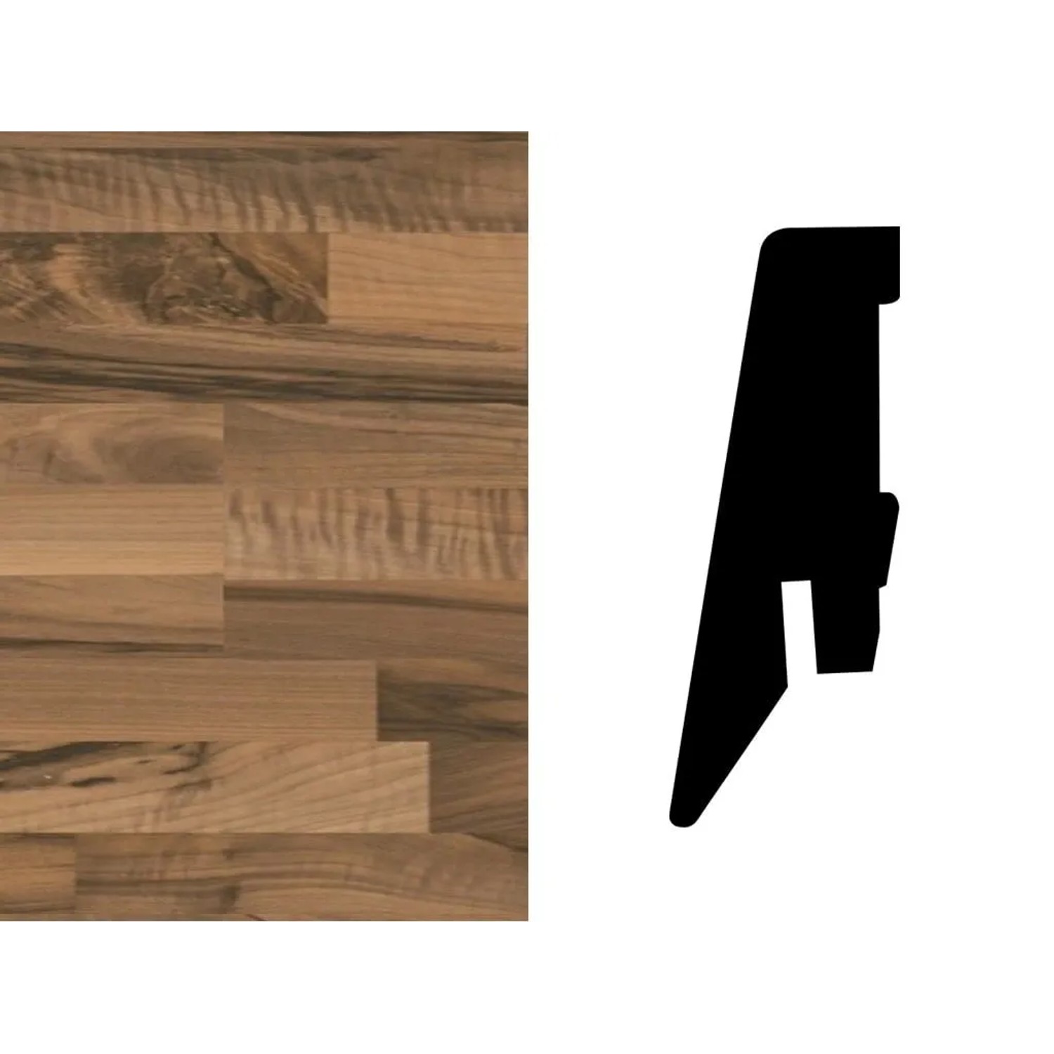 Kronotex Sockelleiste Ticino Nussbaum D1440 Dekor Ktex 1