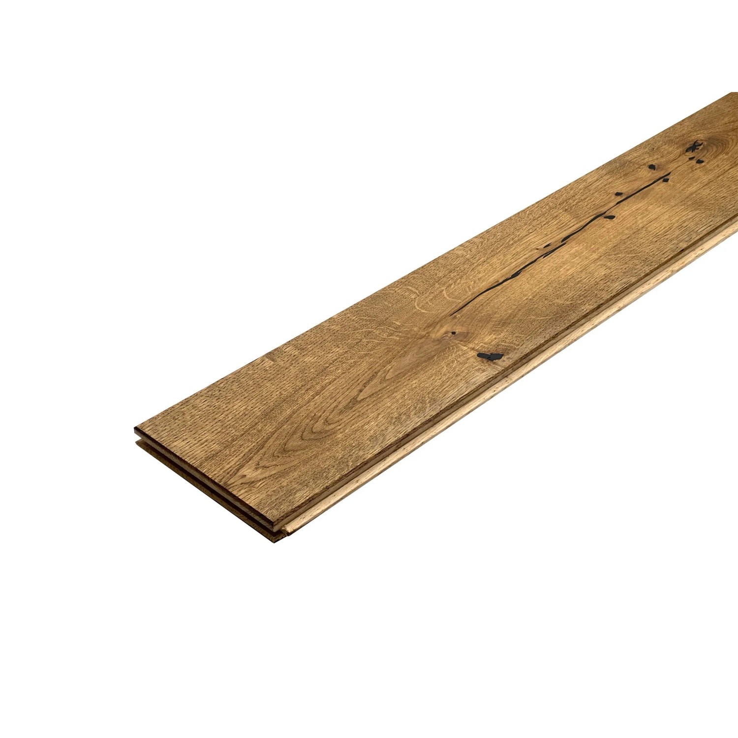 Timefloor Massivholzdiele Eiche Rustikal R Geschliffen Rubio Geölt Castle Brown