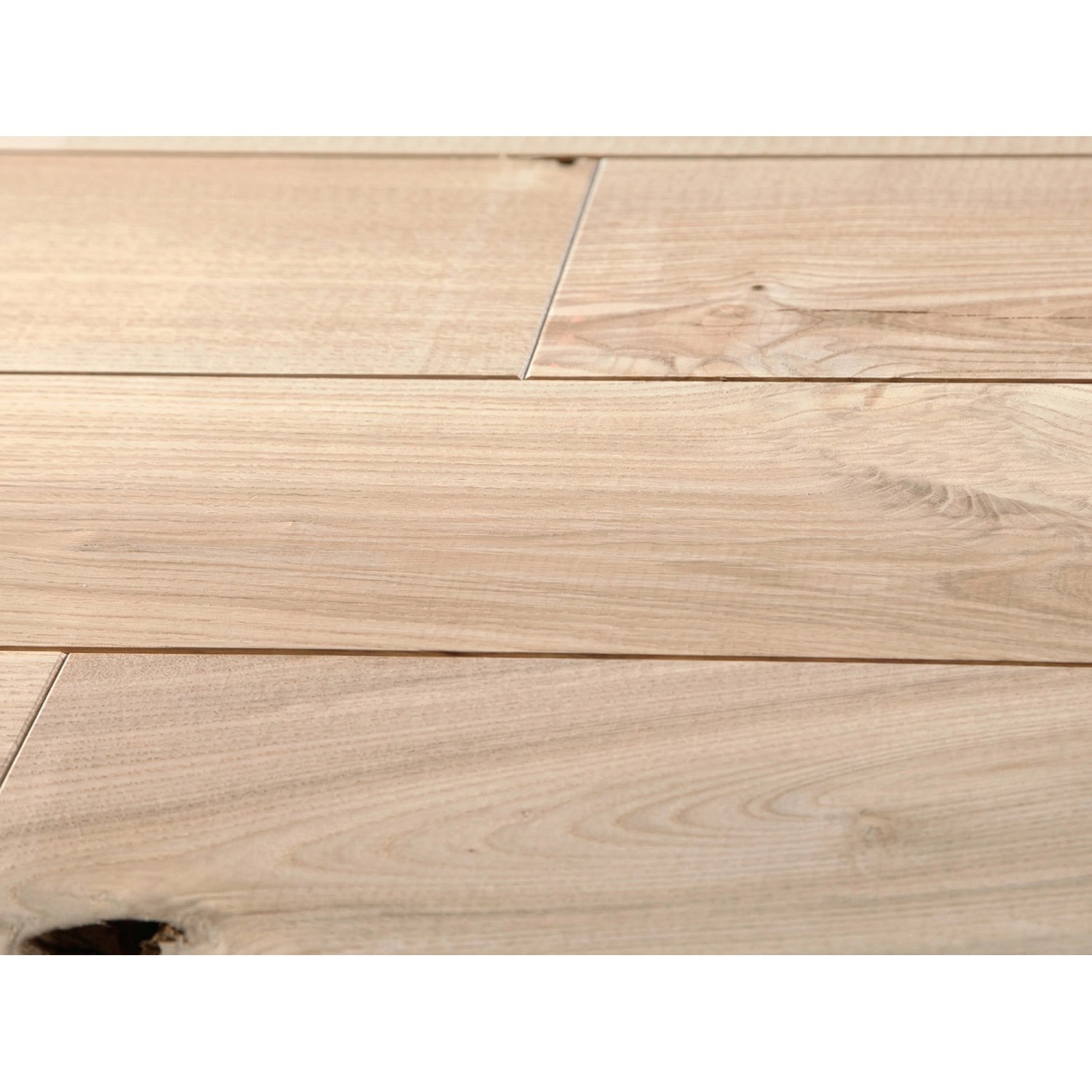Timefloor Massivholzdiele Esche BCD Naturbelassen 12,7 cm Breit