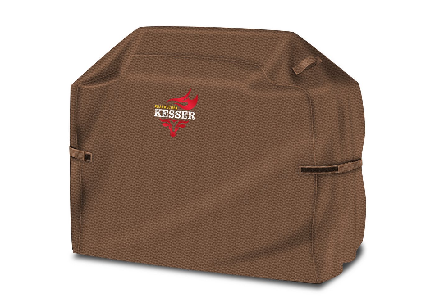 KESSER BBQ Grillabdeckung 600D Wetterfest 147 x 61 x 122 cm Braun