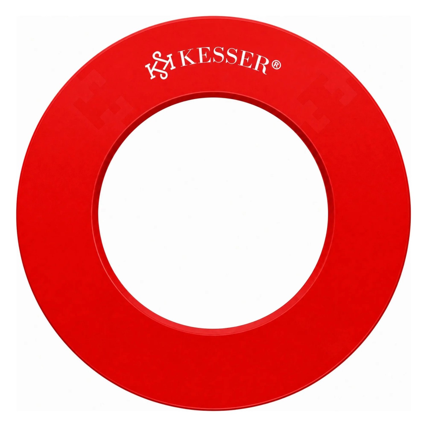 KESSER Dartscheibe Catchring Schutzring EVA für Dartscheiben Ø 45 cm Rot