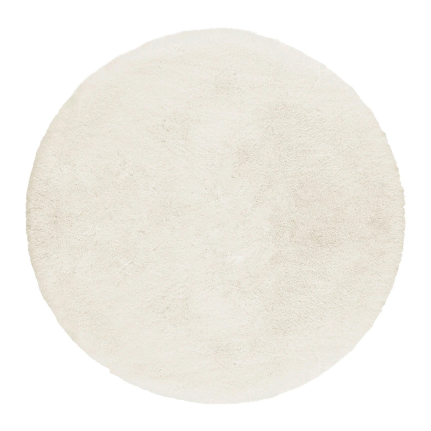Mömax Kunstfell Nico 3 Creme Ø ca. 80cm