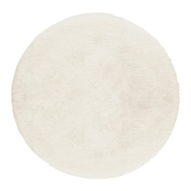 Mömax Kunstfell Nico 3 Creme Ø ca. 80cm