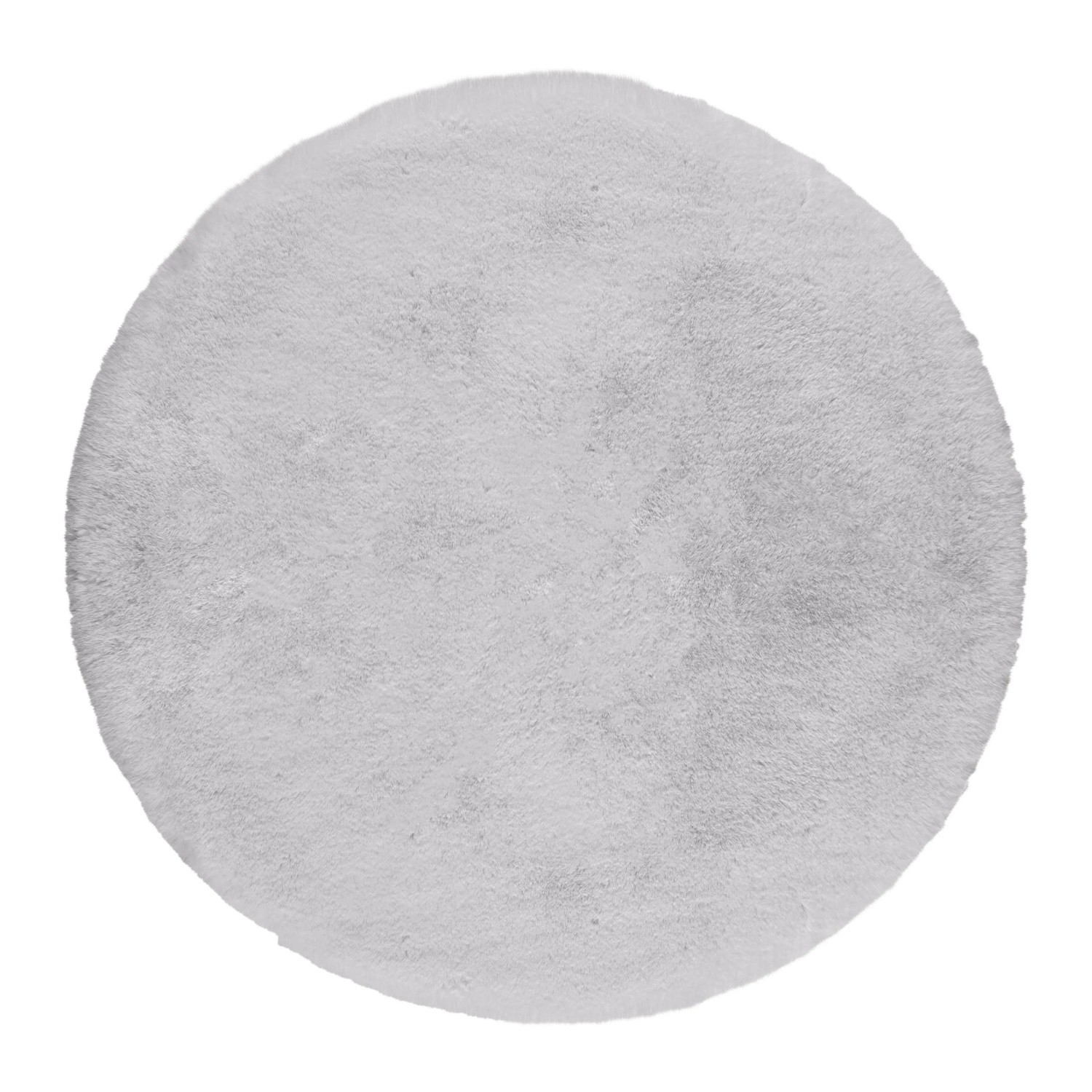 Mömax Kunstfell Nico 3 in Grau Ø ca. 80 cm