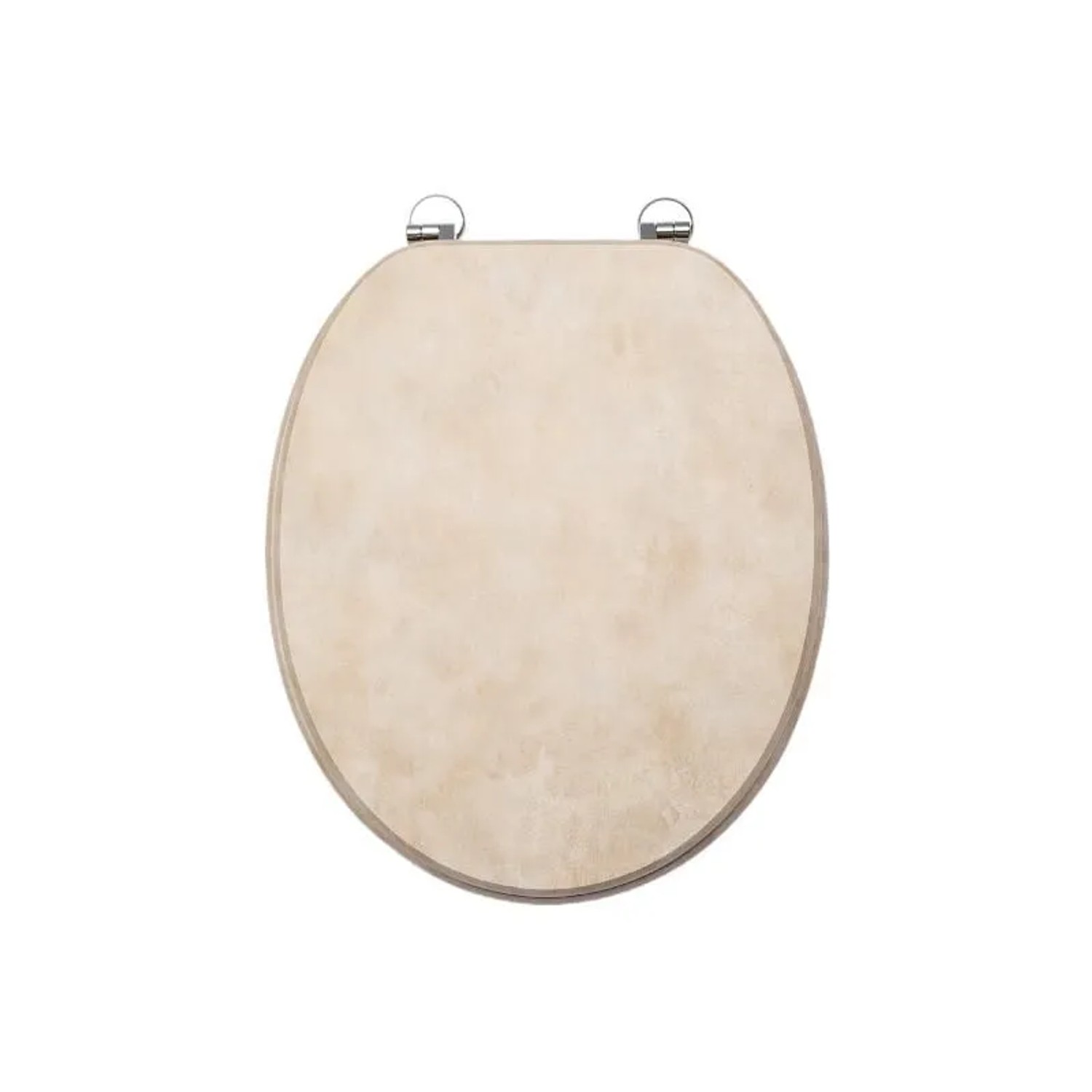 Sinobath WC-Sitz mit Absenkautomatik Beige Marmor-Optik