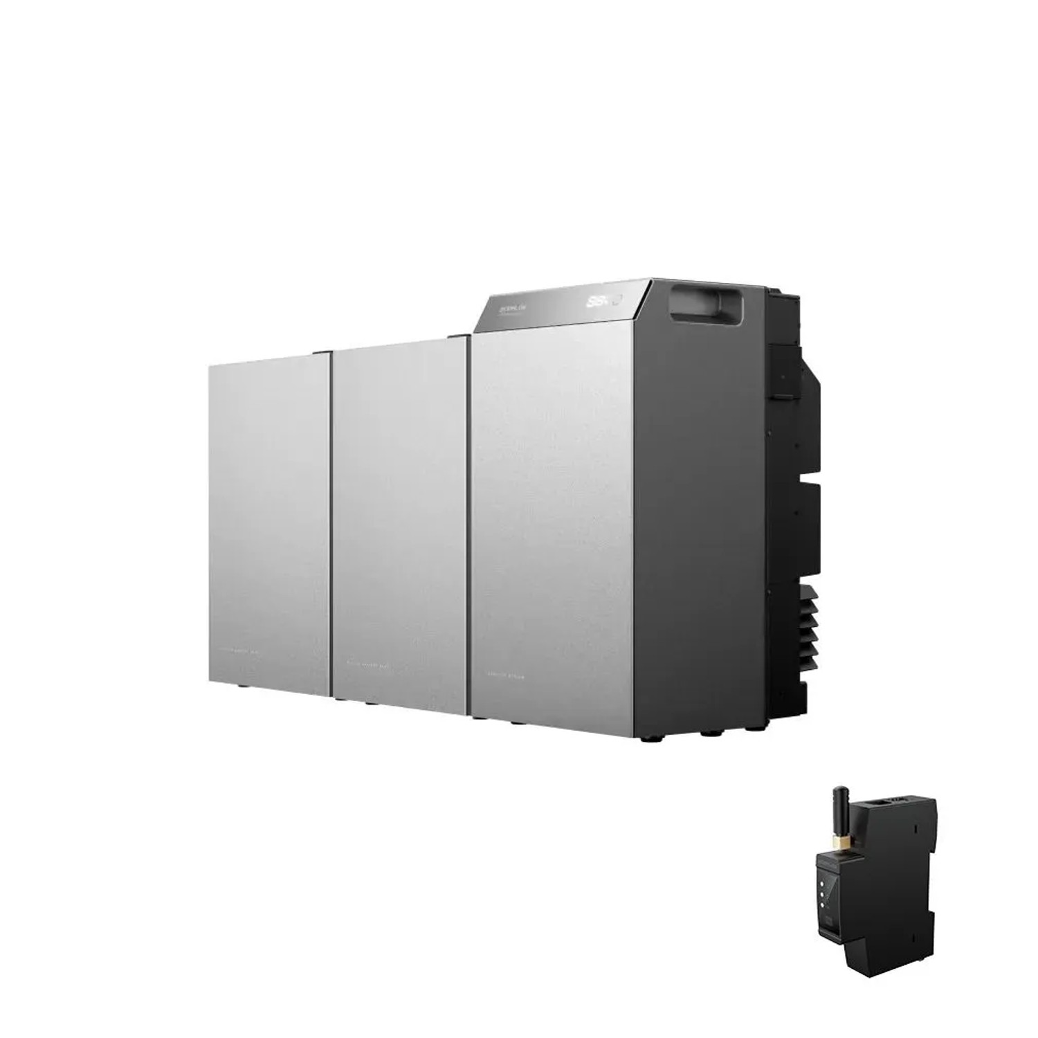EcoFlow STREAM AC 5000 Stromspeicher 15,07 kWh mit 2 Erweiterungsbatterien und Smart Meter