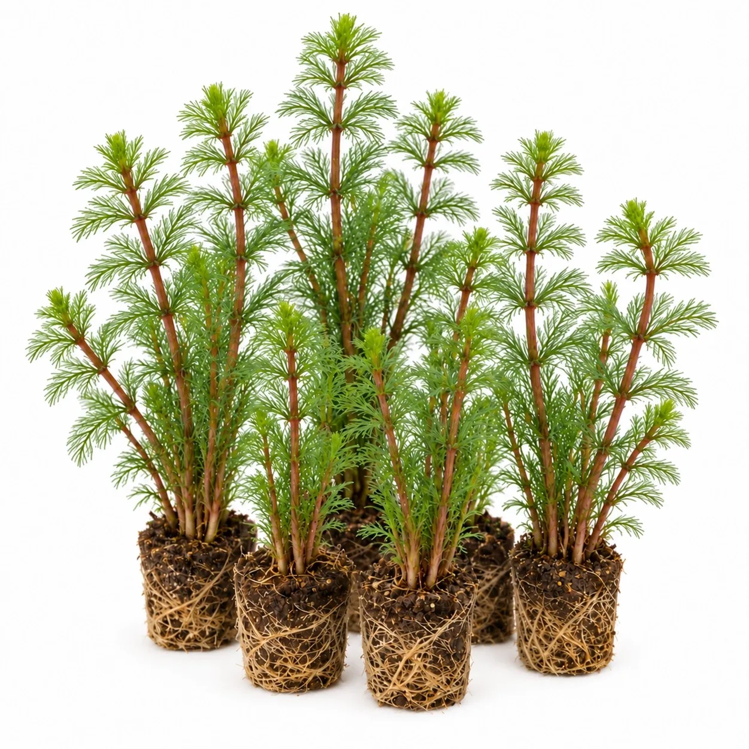 Vdvelde Tausendblatt Myriophyllum Rubricaule 12 Pflanzen