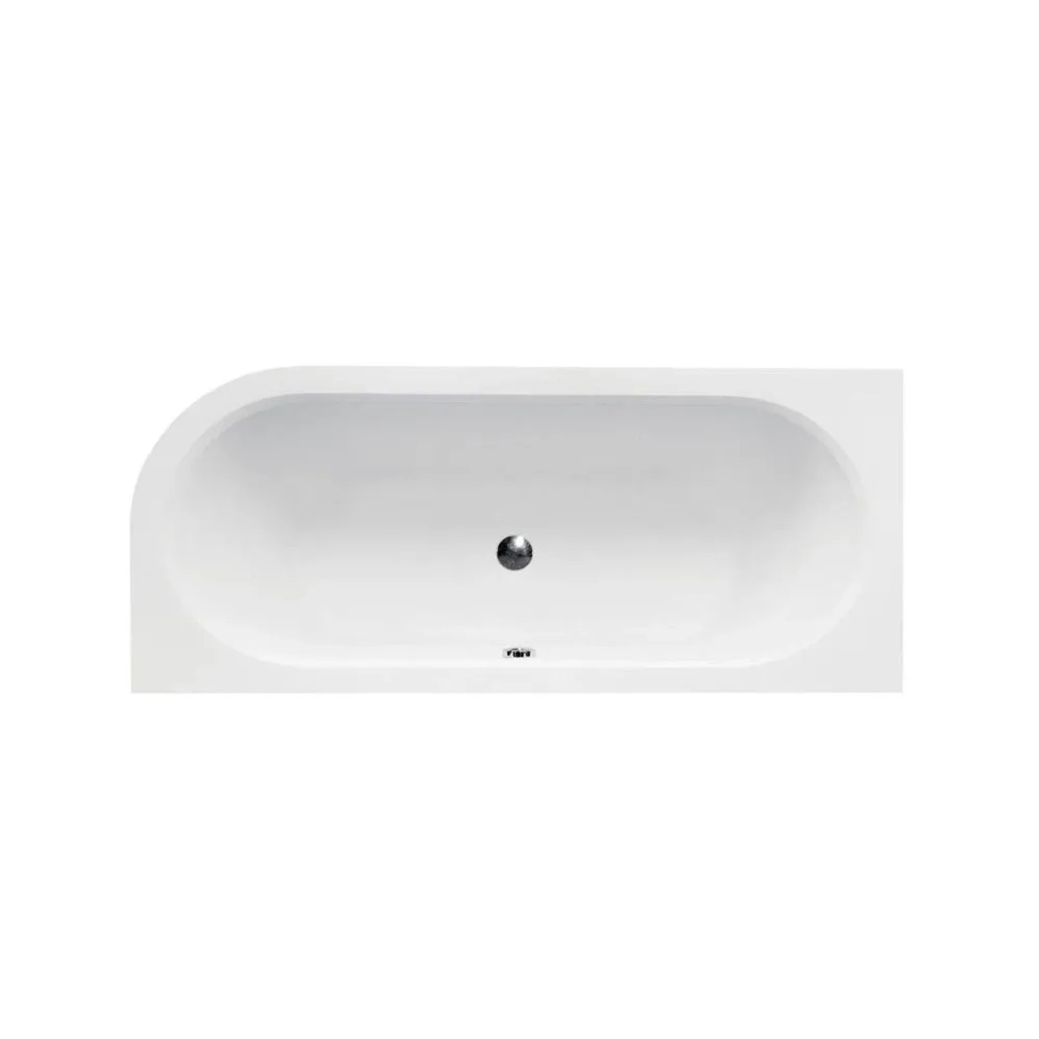 Bad Land Eckbadewanne 180x80 Links mit Acrylschürze und Bambus-Badewannenablage mit KODI-Kopfstütze inkl. Ablauf & Füße