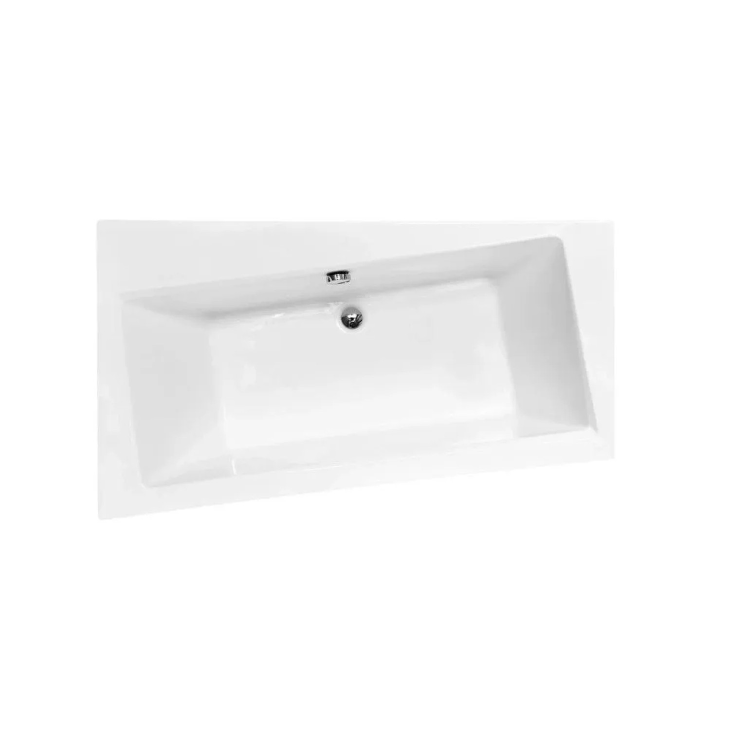 Bad Land Eckbadewanne 160x100 Links inkl. Ablauf & Füße