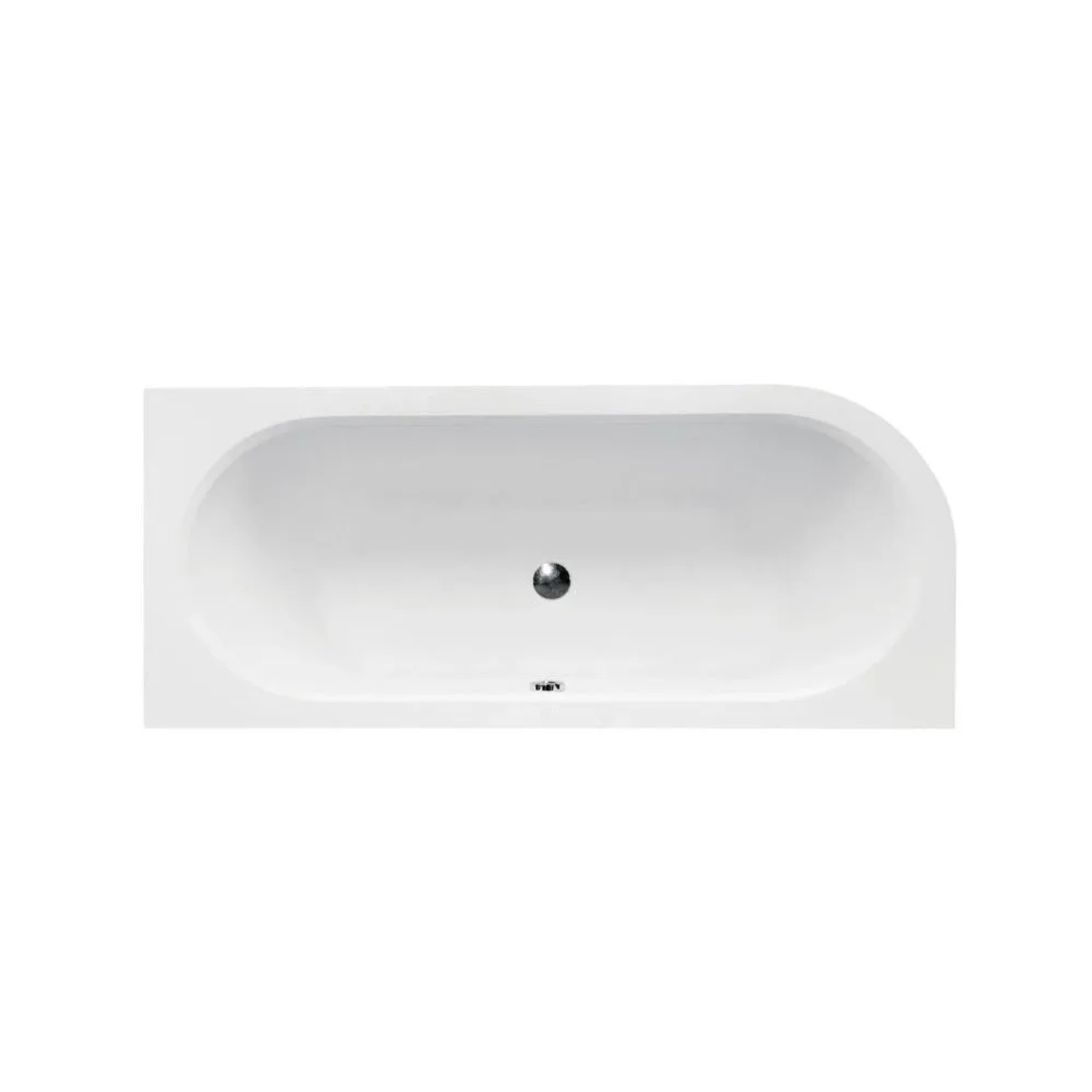 Bad Land Eckbadewanne 180x80 Rechts mit KODI-Kopfstütze inkl. Ablauf & Füße