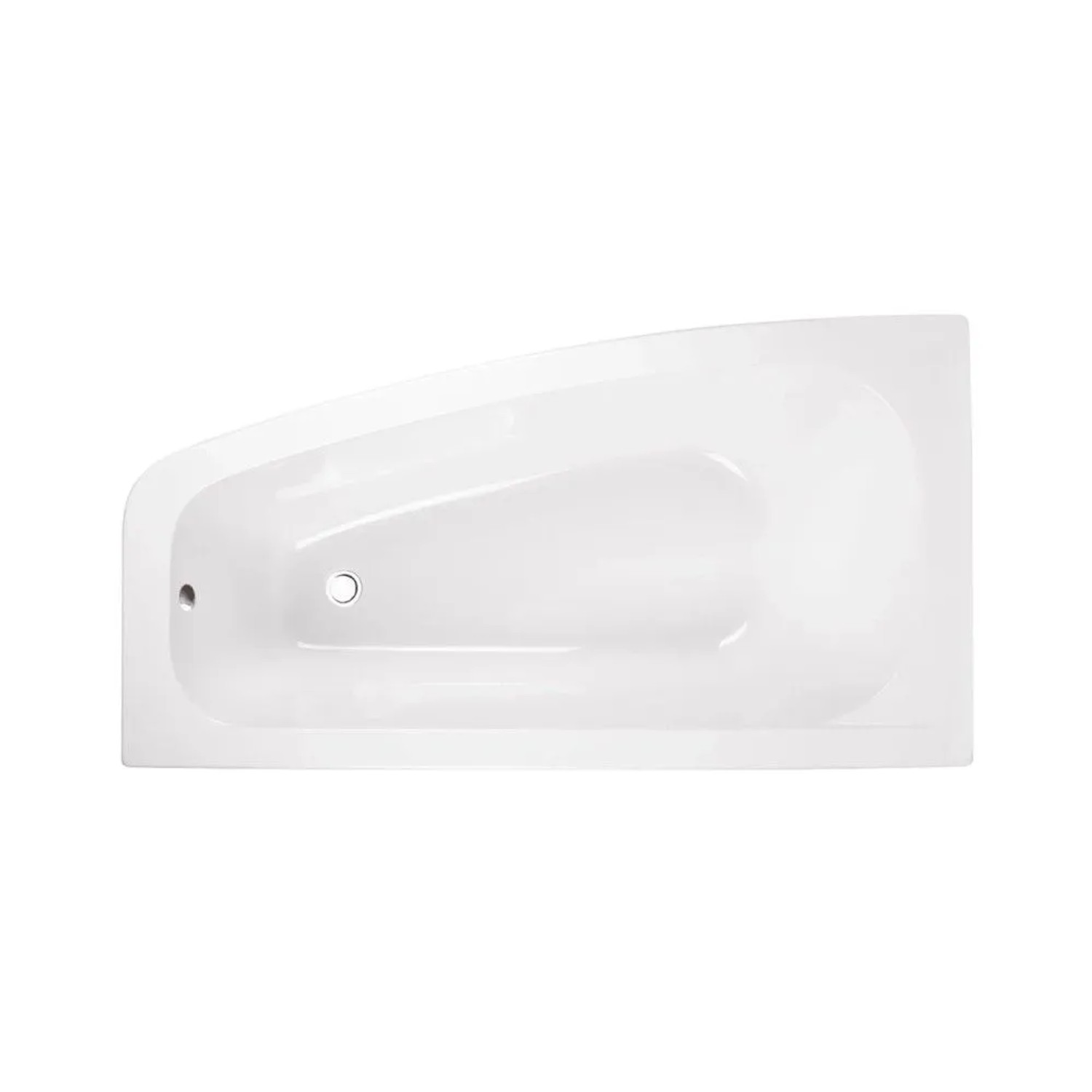 Bad Land Eckbadewanne 150x80 Links mit Acrylschürze inkl. Ablauf & Füße