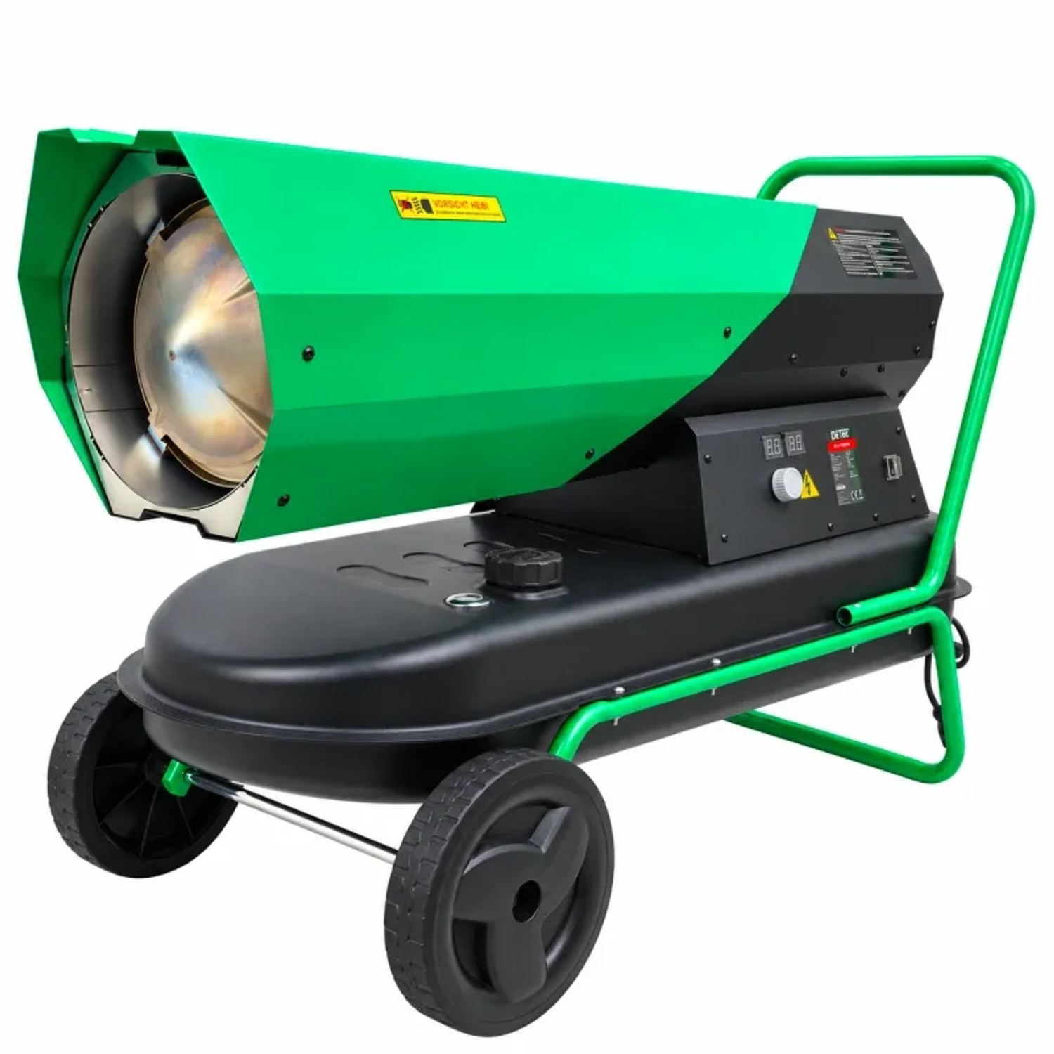 DeTec. DT 50DE Direkte Heizkanone 50 kW Ölheizgebläse Green Edition