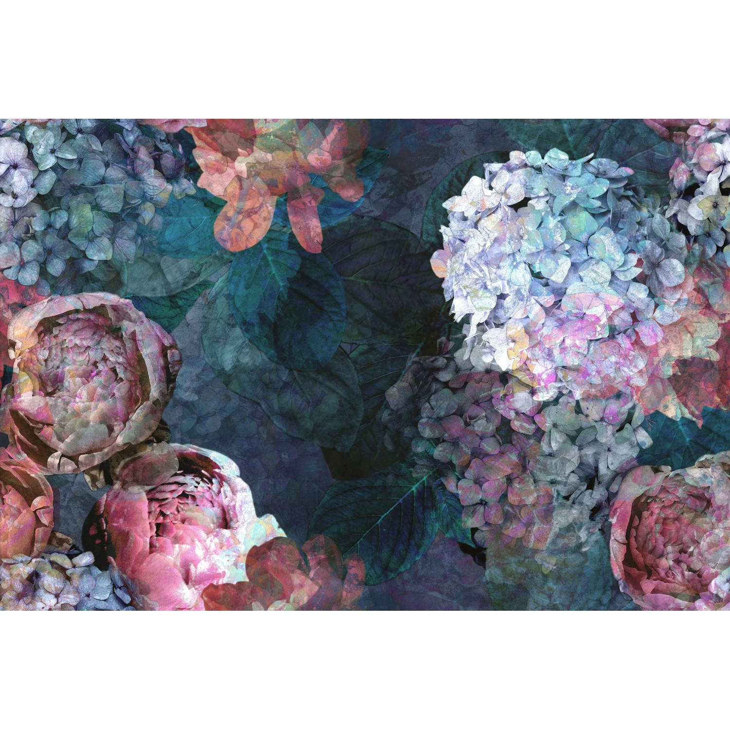 Erismann Fototapete ELLE Decoration 2 Design FLEUR D`ÉTÉ rosa