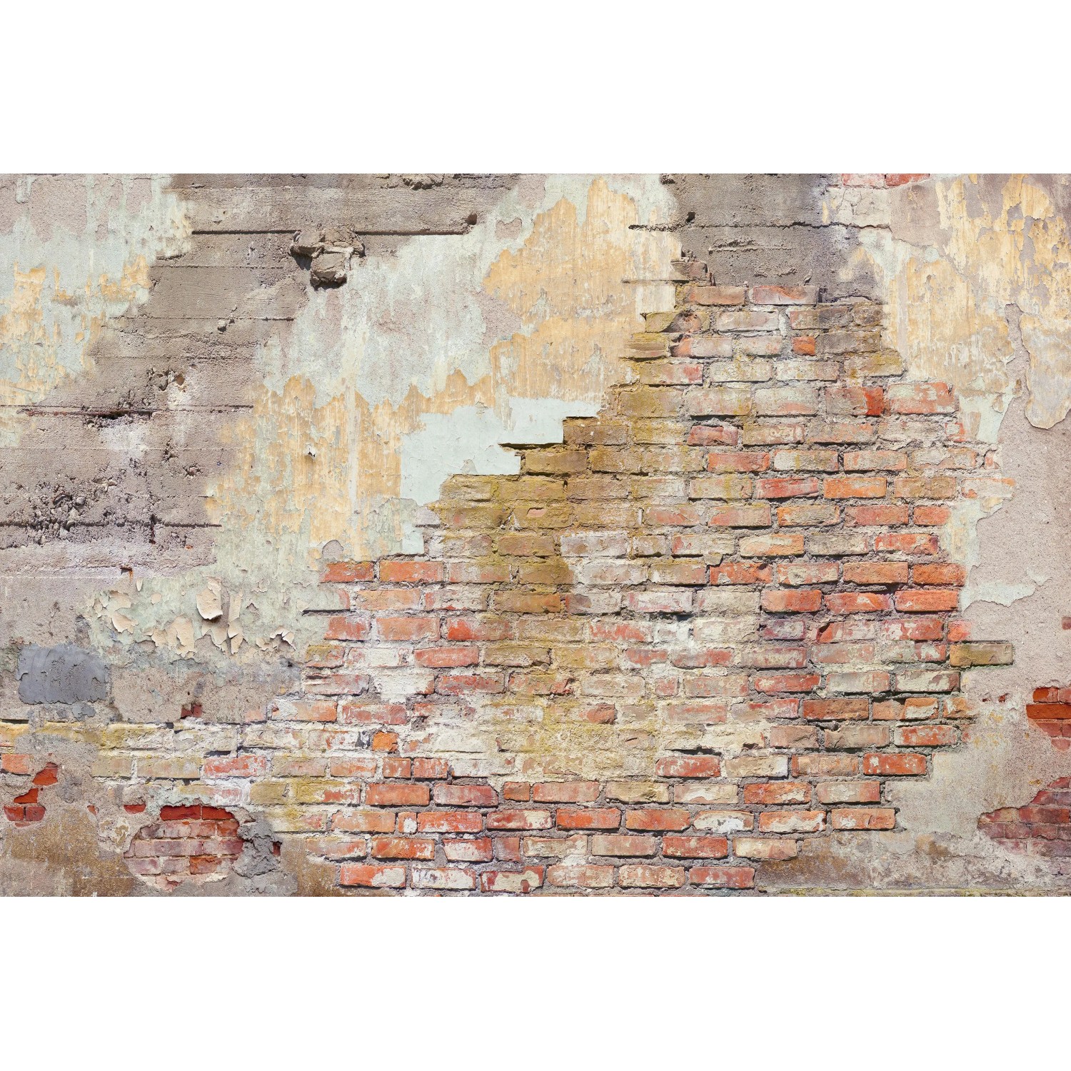 Erismann Fototapete Vlies Bricks Rot 400 cm x 270 cm