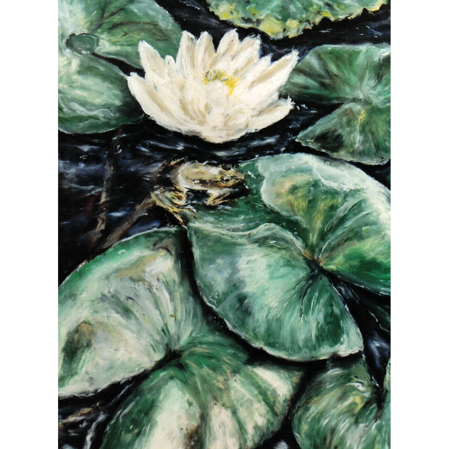 Erismann Fototapete Guido Maria Kretschmer Seerose Grün 2,0m x 2,7m