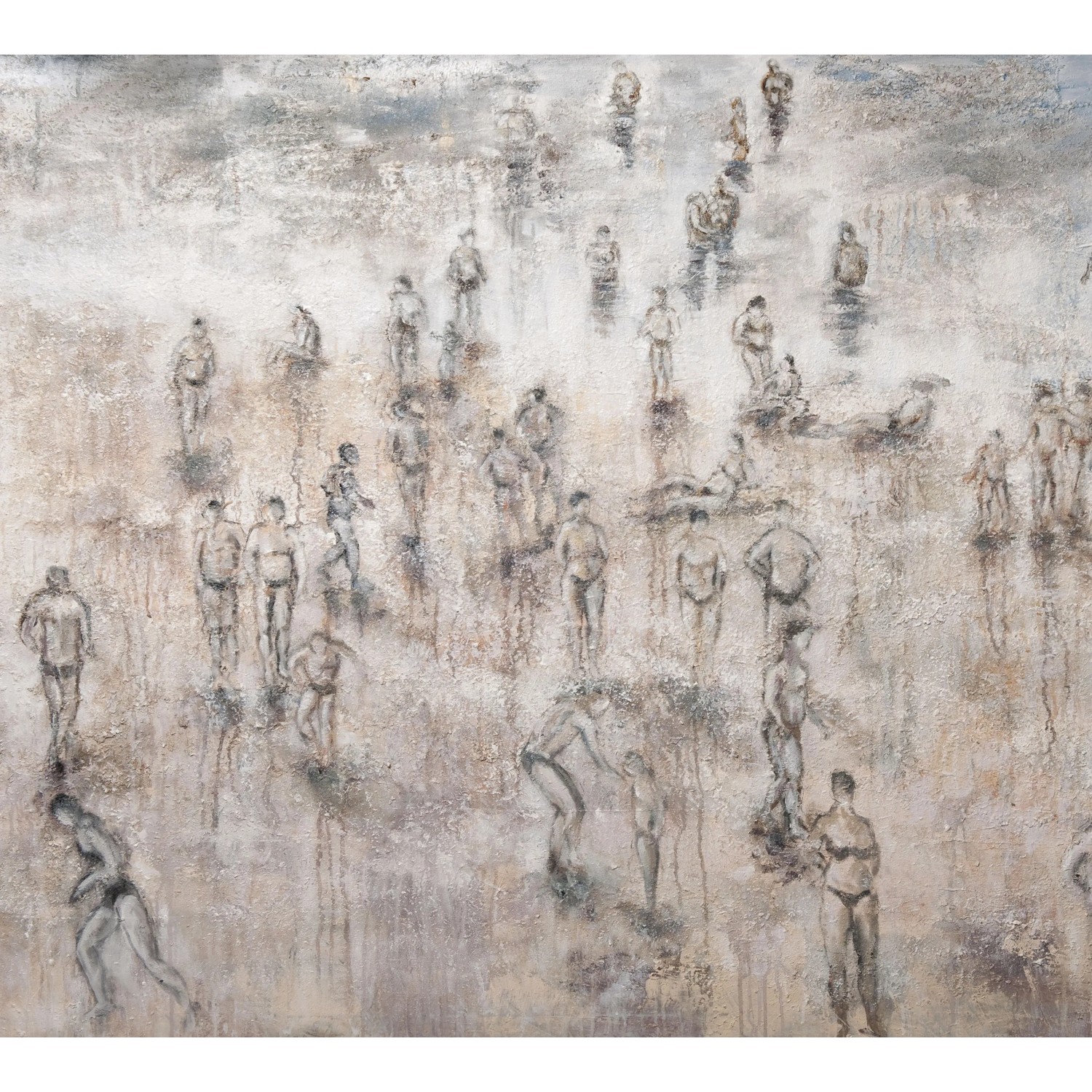 Erismann Fototapete Guido Maria Kretschmer Tag am Meer Beige 3,0m x 2,7m