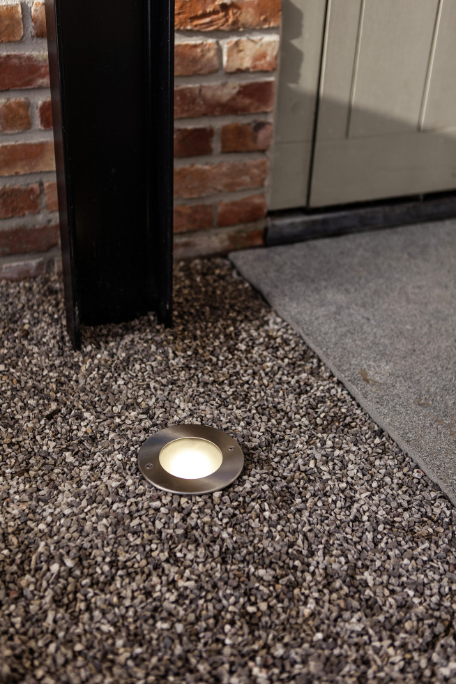 Lutec LED Einbauleuchte nickel Ø 12 cm warmweiß Strata Bild 4