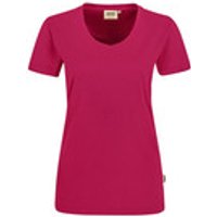 Damen V-Shirt Mikralinar® 181, magenta, Größe 5XL Bild 2