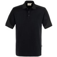 Poloshirt Contrast Mikralinar® 839, schwarz/anthrazit, Größe 4XL Bild 2