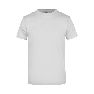 Komfort T-Shirt Rundhals JN002, hellgrau, Größe 4XL