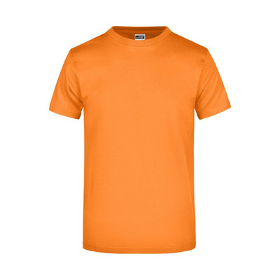 Komfort T-Shirt Rundhals JN002, orange, Größe 4XL