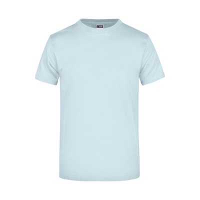 Komfort T-Shirt Rundhals JN002, hellblau, Größe 5XL