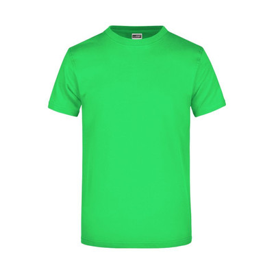 Komfort T-Shirt Rundhals JN002, lime-grün, Größe 5XL