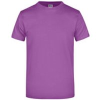 Komfort T-Shirt Rundhals JN002, purpur, Größe 5XL Bild 2